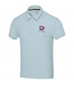 Polo unisex de rizo reciclado Akoya