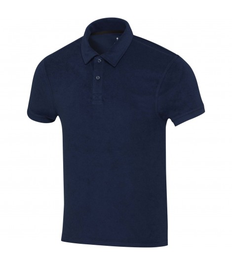 Polo unisex de rizo reciclado Akoya
