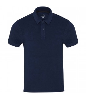 Polo unisex de rizo reciclado Akoya