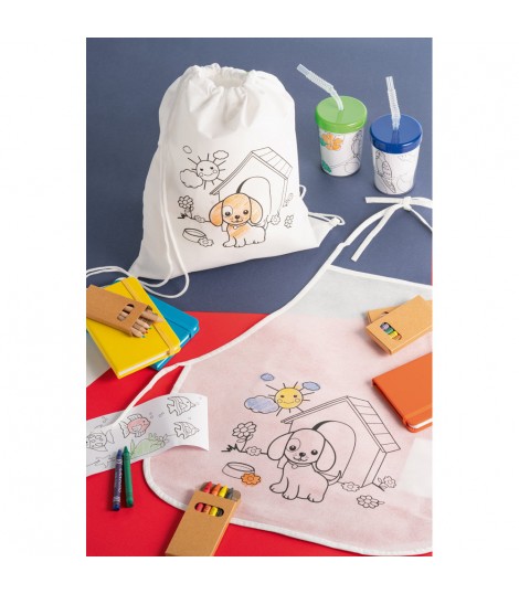 NILO Delantal infantil para colorear