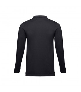 THC BERN Polo de manga larga para hombre