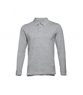 THC BERN Polo de manga larga para hombre