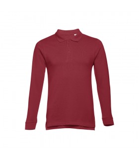 THC BERN Polo de manga larga para hombre