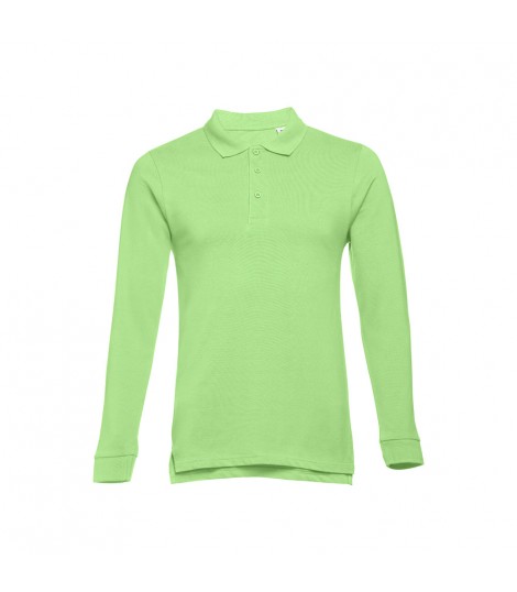 THC BERN Polo de manga larga para hombre