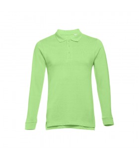 THC BERN Polo de manga larga para hombre