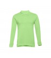 THC BERN Polo de manga larga para hombre