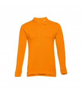 THC BERN Polo de manga larga para hombre