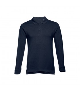 THC BERN Polo de manga larga para hombre