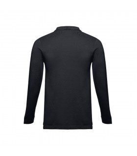 THC BERN Polo de manga larga para hombre