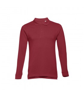 THC BERN Polo de manga larga para hombre