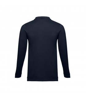 THC BERN Polo de manga larga para hombre