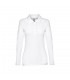 THC BERN WOMEN WH Polo de manga larga para mujer