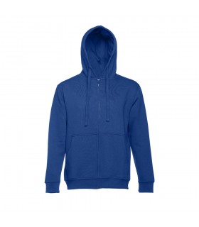 THC AMSTERDAM Sudadera para hombre con cremallera y capucha