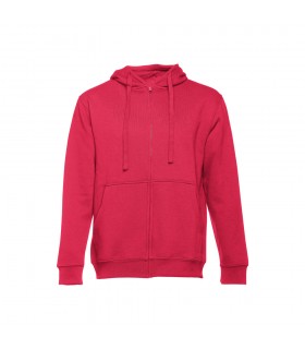 THC AMSTERDAM Sudadera para hombre con cremallera y capucha