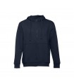 THC AMSTERDAM Sudadera para hombre con cremallera y capucha