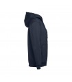 THC AMSTERDAM Sudadera para hombre con cremallera y capucha