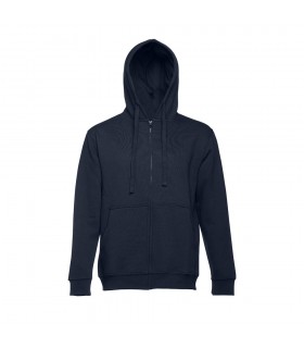 THC AMSTERDAM Sudadera para hombre con cremallera y capucha