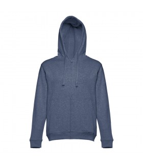 THC AMSTERDAM Sudadera para hombre con cremallera y capucha