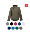 THC ZAGREB Chaqueta softshell para hombre con capucha removible