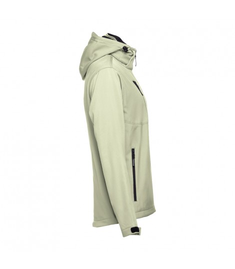 THC ZAGREB Chaqueta softshell para hombre con capucha removible