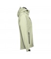 THC ZAGREB Chaqueta softshell para hombre con capucha removible
