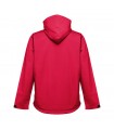 THC ZAGREB Chaqueta softshell para hombre con capucha removible