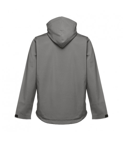 THC ZAGREB Chaqueta softshell para hombre con capucha removible