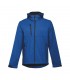 THC ZAGREB Chaqueta softshell para hombre con capucha removible