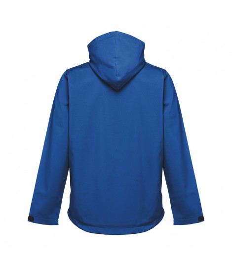 THC ZAGREB Chaqueta softshell para hombre con capucha removible