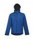 THC ZAGREB Chaqueta softshell para hombre con capucha removible