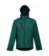 THC ZAGREB Chaqueta softshell para hombre con capucha removible