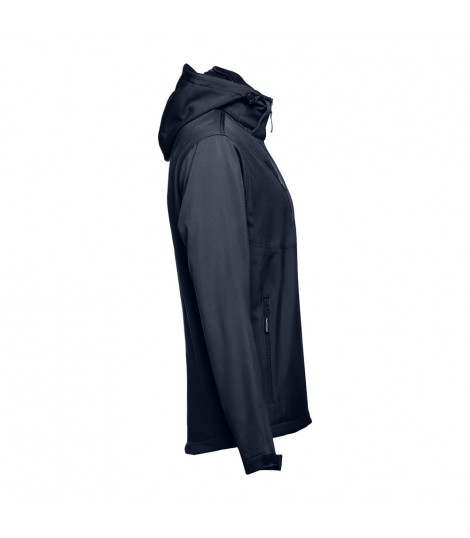 THC ZAGREB Chaqueta softshell para hombre con capucha removible