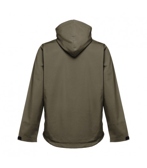 THC ZAGREB Chaqueta softshell para hombre con capucha removible