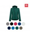 THC ZAGREB WOMEN Chaqueta softshell para mujer con capucha removible