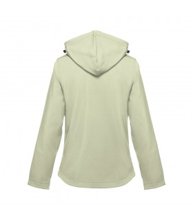 THC ZAGREB WOMEN Chaqueta softshell para mujer con capucha removible