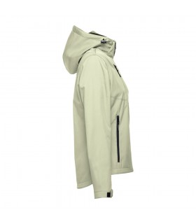 THC ZAGREB WOMEN Chaqueta softshell para mujer con capucha removible
