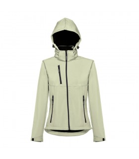 THC ZAGREB WOMEN Chaqueta softshell para mujer con capucha removible