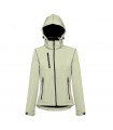THC ZAGREB WOMEN Chaqueta softshell para mujer con capucha removible