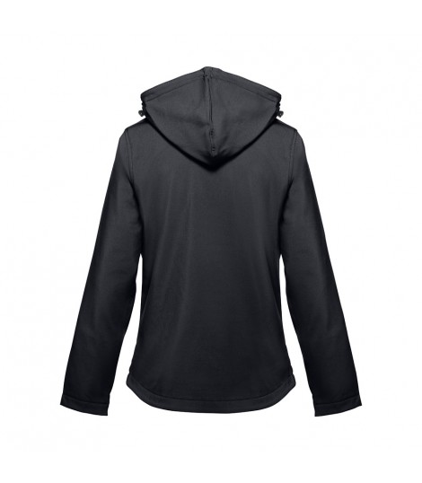 THC ZAGREB WOMEN Chaqueta softshell para mujer con capucha removible