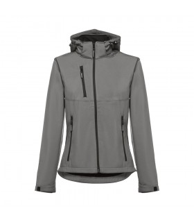THC ZAGREB WOMEN Chaqueta softshell para mujer con capucha removible