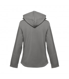 THC ZAGREB WOMEN Chaqueta softshell para mujer con capucha removible