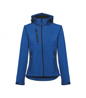 THC ZAGREB WOMEN Chaqueta softshell para mujer con capucha removible