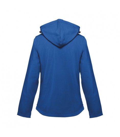 THC ZAGREB WOMEN Chaqueta softshell para mujer con capucha removible