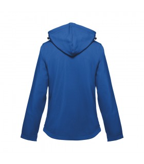 THC ZAGREB WOMEN Chaqueta softshell para mujer con capucha removible