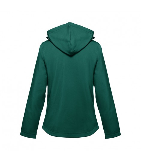 THC ZAGREB WOMEN Chaqueta softshell para mujer con capucha removible