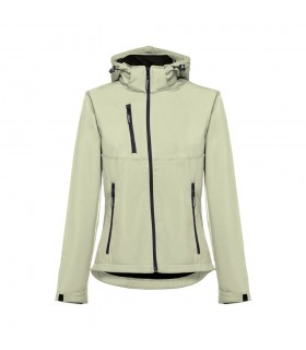 THC ZAGREB WOMEN Chaqueta softshell para mujer con capucha removible
