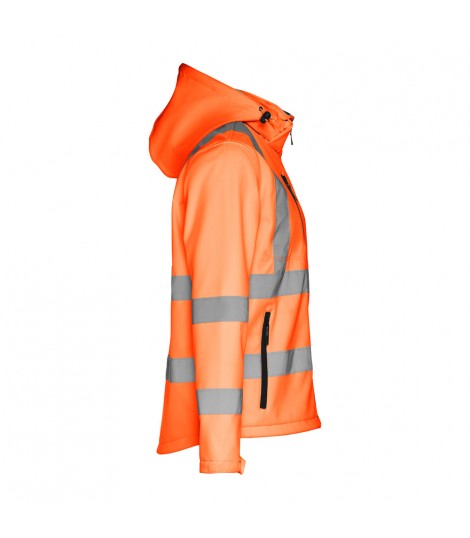 THC ZAGREB WORK Chaqueta de alta visibilidad para hombre con capucha removible