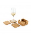 GAUTHIER Posavasos de bambu