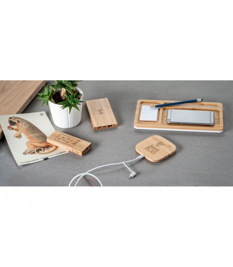 FITCH Bateria portatil con cargador inalambrico de 5000 mAh