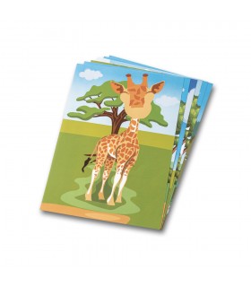 MADAGASCAR juego de pegatinas